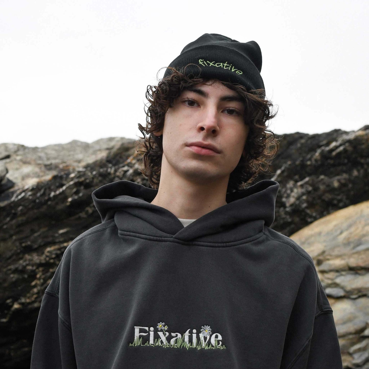 Signature Beanie (Black & Green)