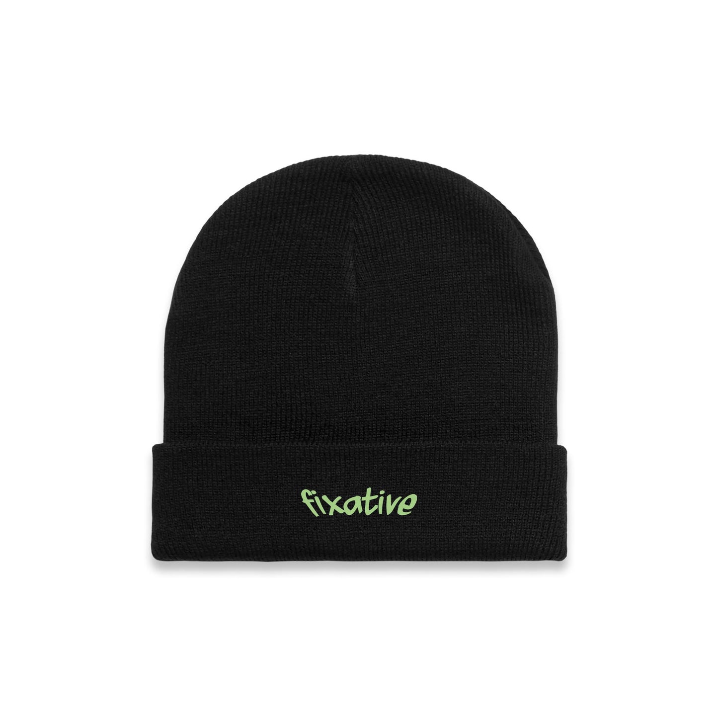 Signature Beanie (Black & Green)