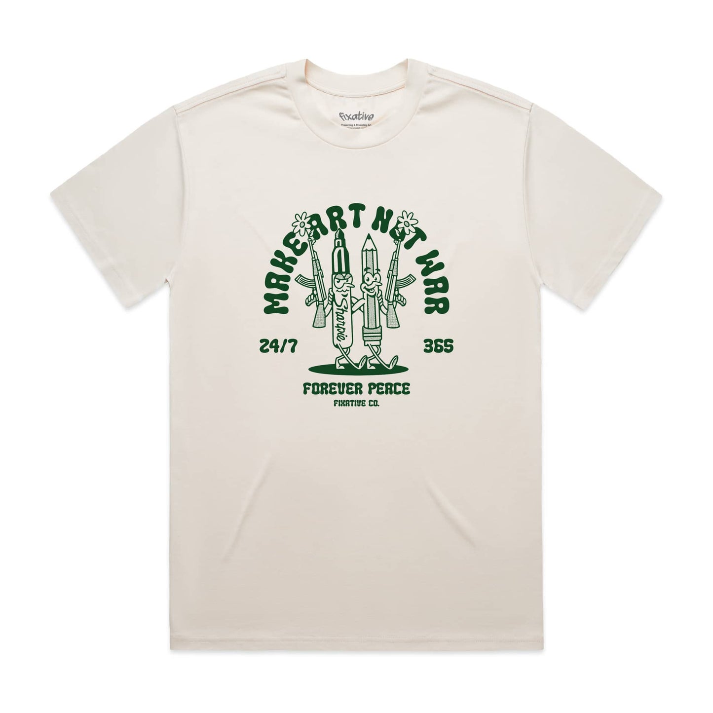 Creative streetwear graphic tee