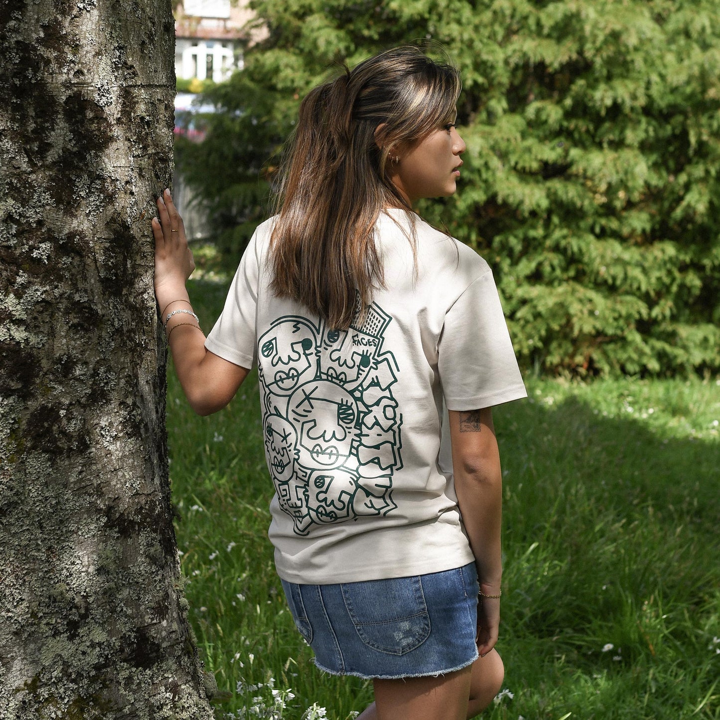 facesorfaces graphic tee fixative clothing